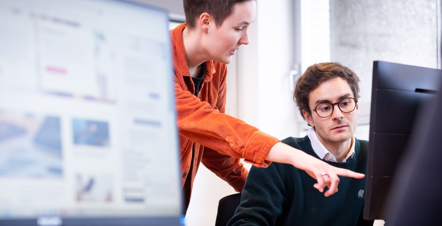 Bild zur Illustration der Aktualität "Brauchen Sie Hilfe bei Ihren Online-Formalitäten?" vom 11-03-2025